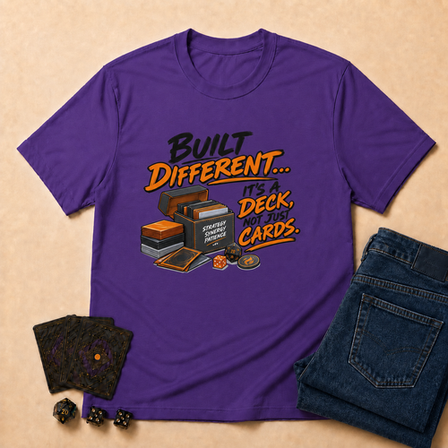 Built Different TCG T-Shirt - Purple