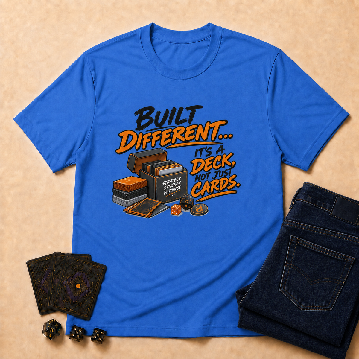 Built Different TCG T-Shirt - Royal