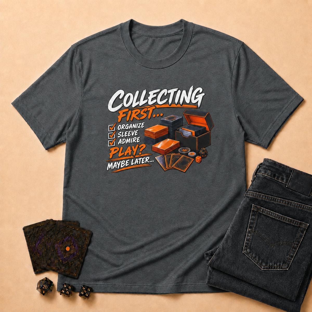 Collecting First TCG T-Shirt - Purple