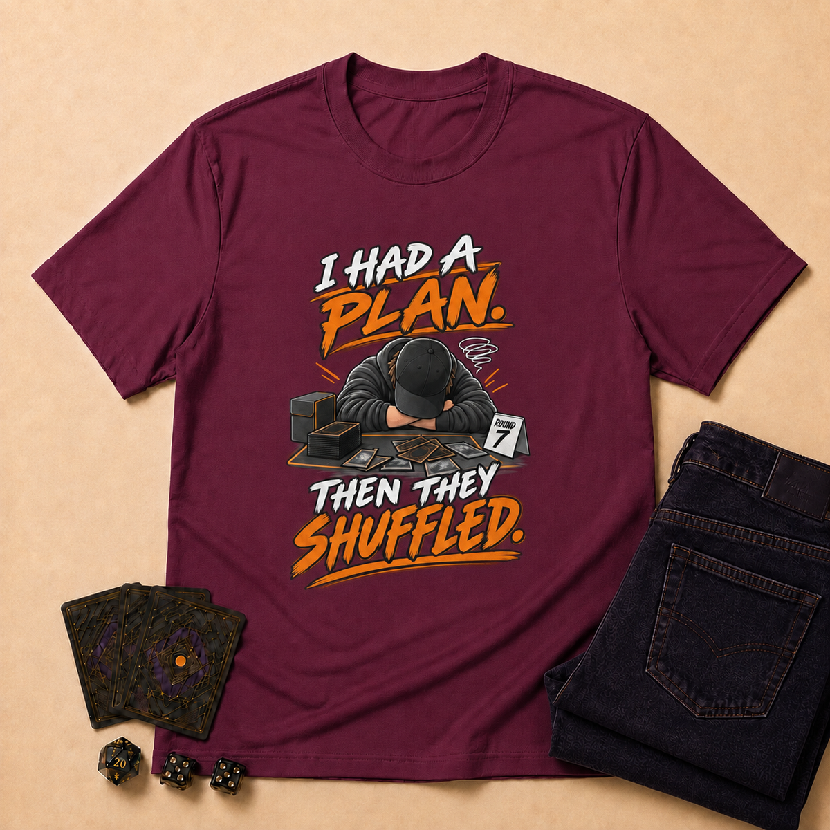 I Had a Plan TCG T-Shirt - Forest Green