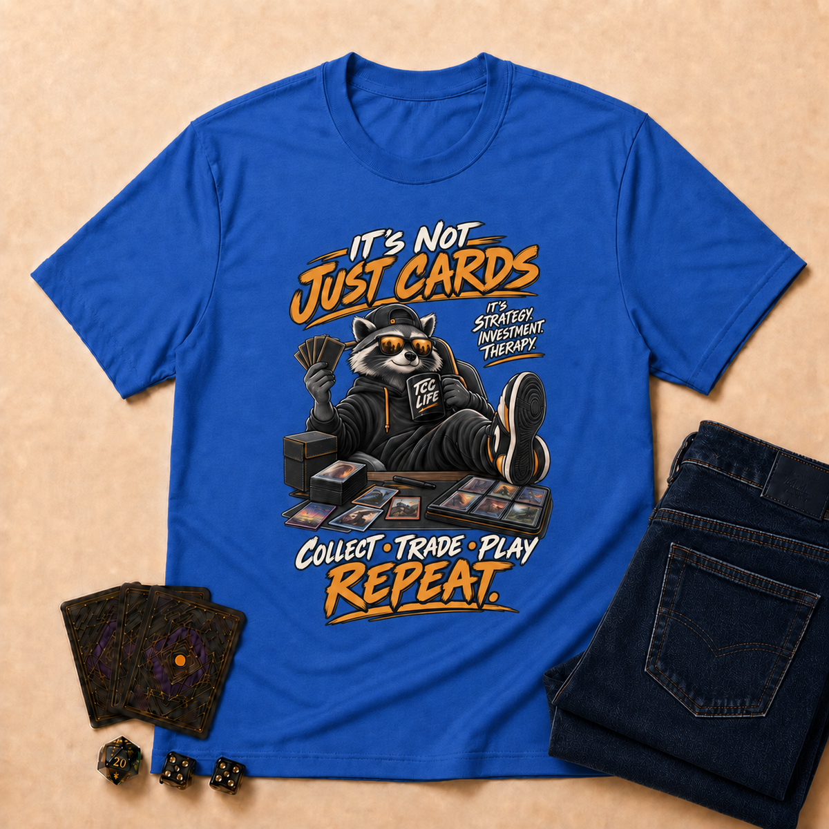 It's Not Just Cards TCG T-Shirt - Royal