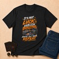 It's Not Luck, It's Deck Building TCG T-Shirt - Black