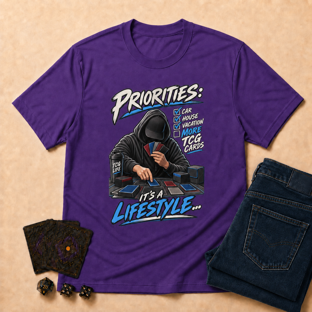 Priorities TCG T-Shirt - Dark Heather
